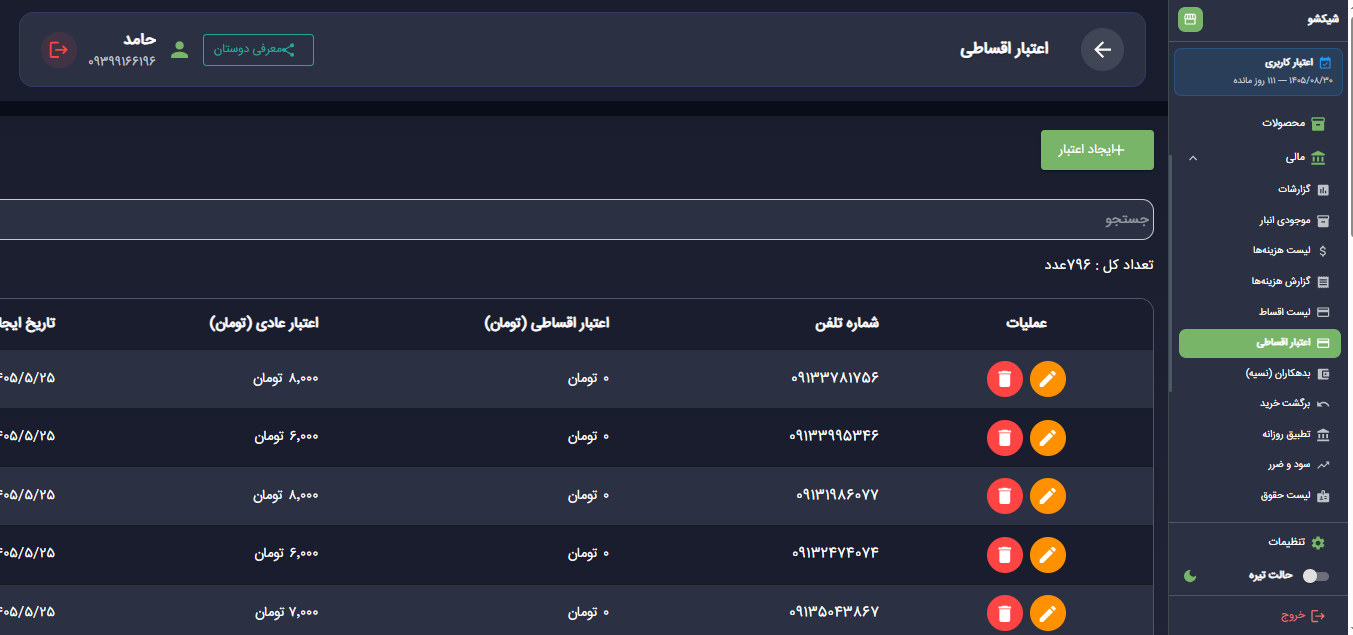 فروش اقساطی